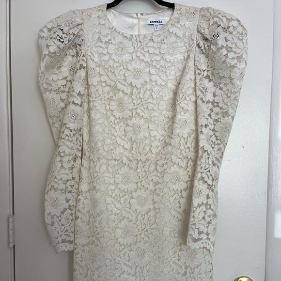 NWOT Express Lace Dress - Picture 2 of 4